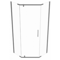 Triton Дека Графит 90х90 (без поддона)