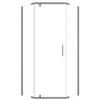 Triton Дека Графит 90х90 (без поддона) Image #2