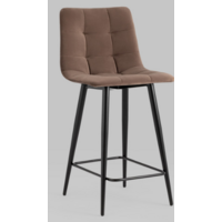 Stool Group Джанго полубарный / vd-django-b12 (велюр коричневый) Image #1