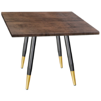 Sheffilton SHT-TU104/80/80 (черный муар/золото/палисандр)