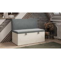 Трия Мальта прямая (дуб крафт белый/серый) Image #2