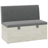 Трия Мальта прямая (дуб крафт белый/серый)