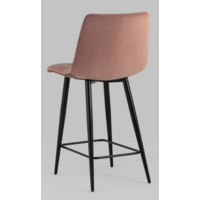 Stool Group Джанго полубарный / vd-django-b15 (велюр пыльно-розовый) Image #5