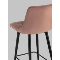 Stool Group Джанго полубарный / vd-django-b15 (велюр пыльно-розовый) Image #6