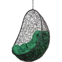 BiGarden Easy Black BS (без стойки,подушка зеленая)