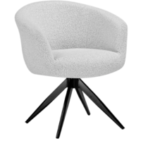 Woodville Solomon 1 вращающийся / 15882 (светло-бежевый/черный)