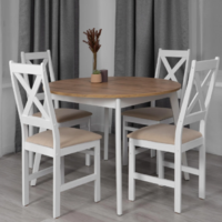 TetChair Crossman (2шт, белый/велюр бежевый) Image #13