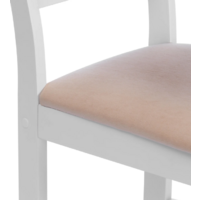 TetChair Crossman (2шт, белый/велюр бежевый) Image #7