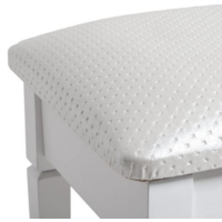 Мебелик Вивальди М с ящиком (белый/экокожа белый) Image #4