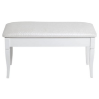 Мебелик Вивальди М с ящиком (белый/экокожа белый) Image #2