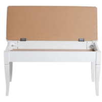 Мебелик Вивальди М с ящиком (белый/экокожа белый) Image #8