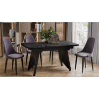 Трия Шелдон Тип 1 (черный муар/керамика матовая черный мрамор) Image #8