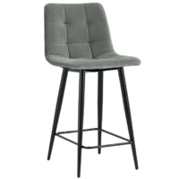 Stool Group Джанго полубарный / vd-django-b26 (велюр серый) Image #1