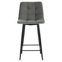 Stool Group Джанго полубарный / vd-django-b26 (велюр серый) Image #6