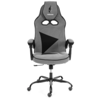 TetChair Arena metalBL (велюр, серый/черный, 29/35) Image #2