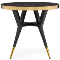 Woodville Selina 80х72 (черный/золотой) Image #6