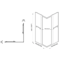 Triton Вента БВ Вельвет 80х80 (без поддона) Image #9