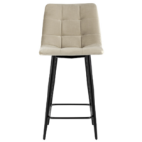 Stool Group Джанго полубарный / vd-django-b5 (велюр бежевый) Image #3