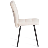 TetChair Medeo LT (велюр, молочный/черный, 2 шт) Image #2