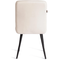 TetChair Medeo LT (велюр, молочный/черный, 2 шт) Image #4