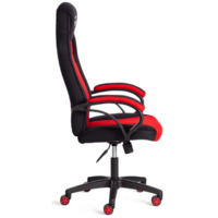 TetChair Pilot флок/ткань (черный/черный/красный) Image #14