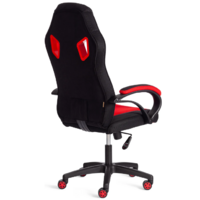 TetChair Pilot флок/ткань (черный/черный/красный) Image #13