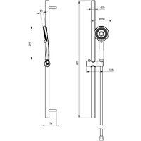 Deante Arnika Steel NQA F51K Image #2