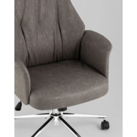 TopChairs Neoma (серый, экокожа) Image #9