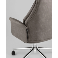 TopChairs Neoma (серый, экокожа) Image #7