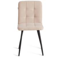 TetChair Medeo LT (велюр, бежевый/черный, 2 шт) Image #4