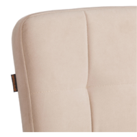 TetChair Medeo LT (велюр, бежевый/черный, 2 шт) Image #7