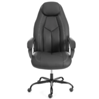 TetChair Boss metalBL кожзам (черный, 36-6) Image #7