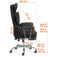 TetChair Comfy CR (черный) Image #15