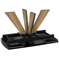 Трия Палмер Тип 1 (черный муар/дуб галифакс нат/керамика матовая белый мрамор) Image #6