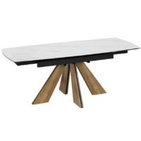 Трия Палмер Тип 1 (черный муар/дуб галифакс нат/керамика матовая белый мрамор) Image #4