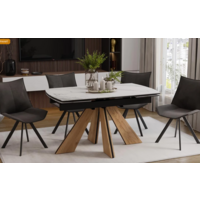 Трия Палмер Тип 1 (черный муар/дуб галифакс нат/керамика матовая белый мрамор) Image #10