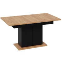 Трия Детройт Тип 1 (черный/дуб крафт золотой)