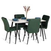 TetChair Medeo LT (велюр, Deep Forest изумруд, 2 шт) Image #5