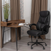 TetChair Cambridge metalBL кожзам/ткань (черный) Image #9