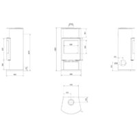 Kratki Tofa 150 8кВт (черный thermotec) Image #5
