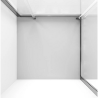 Niagara NG-6633-34 90x90x195 (хром/прозрачное стекло) Image #6