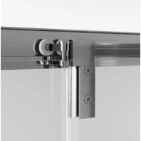 Niagara NG-6633-34 90x90x195 (хром/прозрачное стекло) Image #4