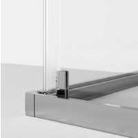 Niagara NG-6633-34 90x90x195 (хром/прозрачное стекло) Image #3