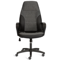 TetChair Inter 24 кожзам/ткань (черный/серый, 36-6/207/TW-12/TW-11) Image #2