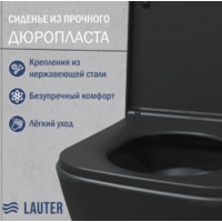 Lauter Nuremberg 21811B + 21901002 (черный, с кнопкой 219702F белый) Image #6