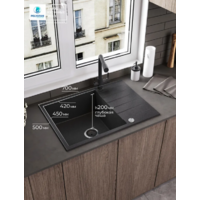 Polygran DEKA 700 космос №316 (черный металлик) Image #10