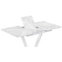 Woodville Бугун 120х80х77 / 532391 (белый мрамор/белый) Image #9