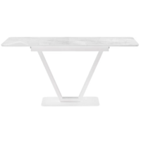 Woodville Бугун 120х80х77 / 532391 (белый мрамор/белый) Image #6