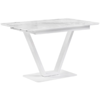 Woodville Бугун 120х80х77 / 532391 (белый мрамор/белый) Image #1