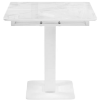 Woodville Бугун 120х80х77 / 532391 (белый мрамор/белый) Image #7